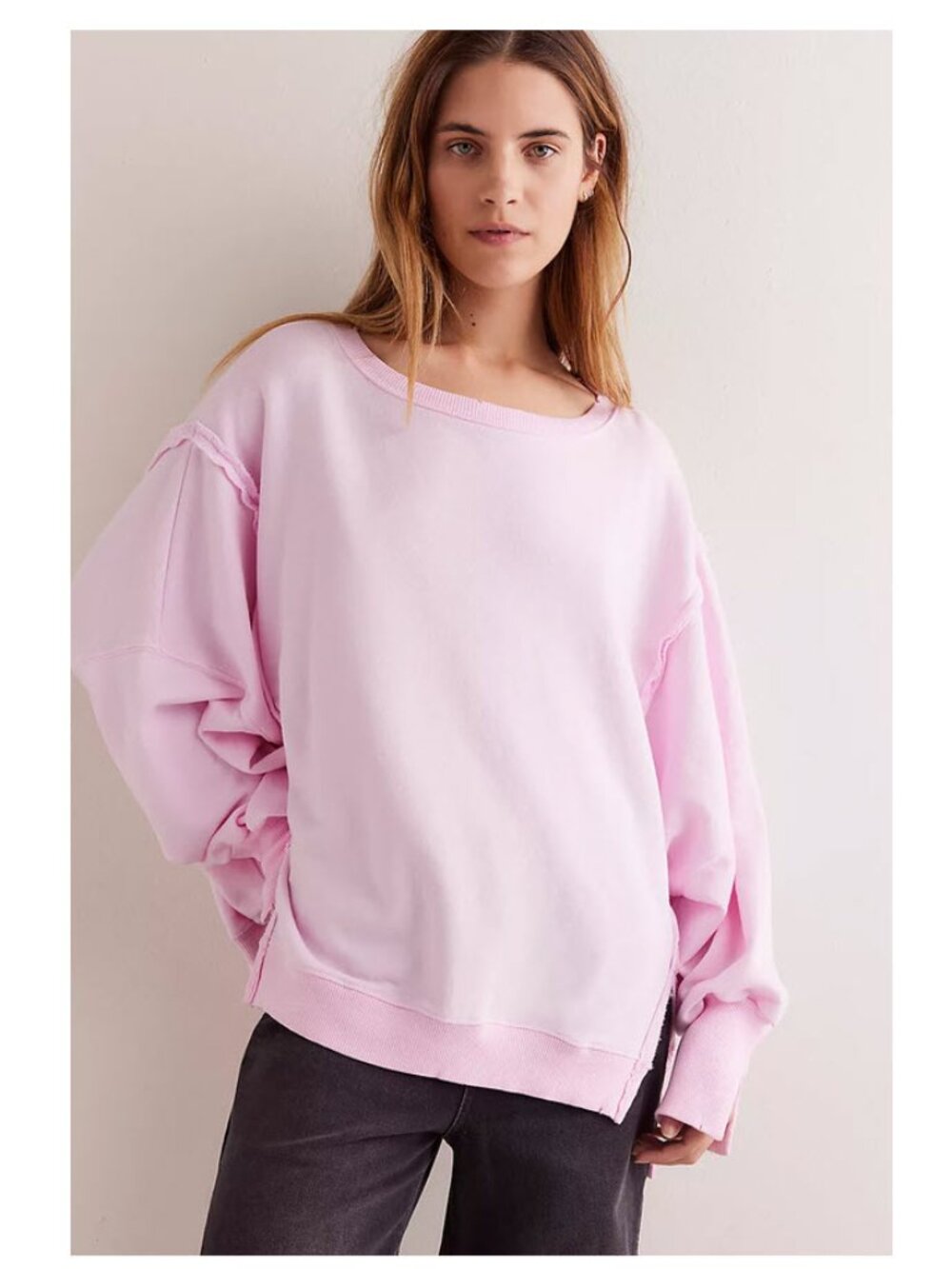Free People Tops Free People Camden Sweatshirt Sz L